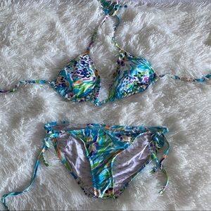 Lilly Pulitzer boardwalk bikini sea soiree